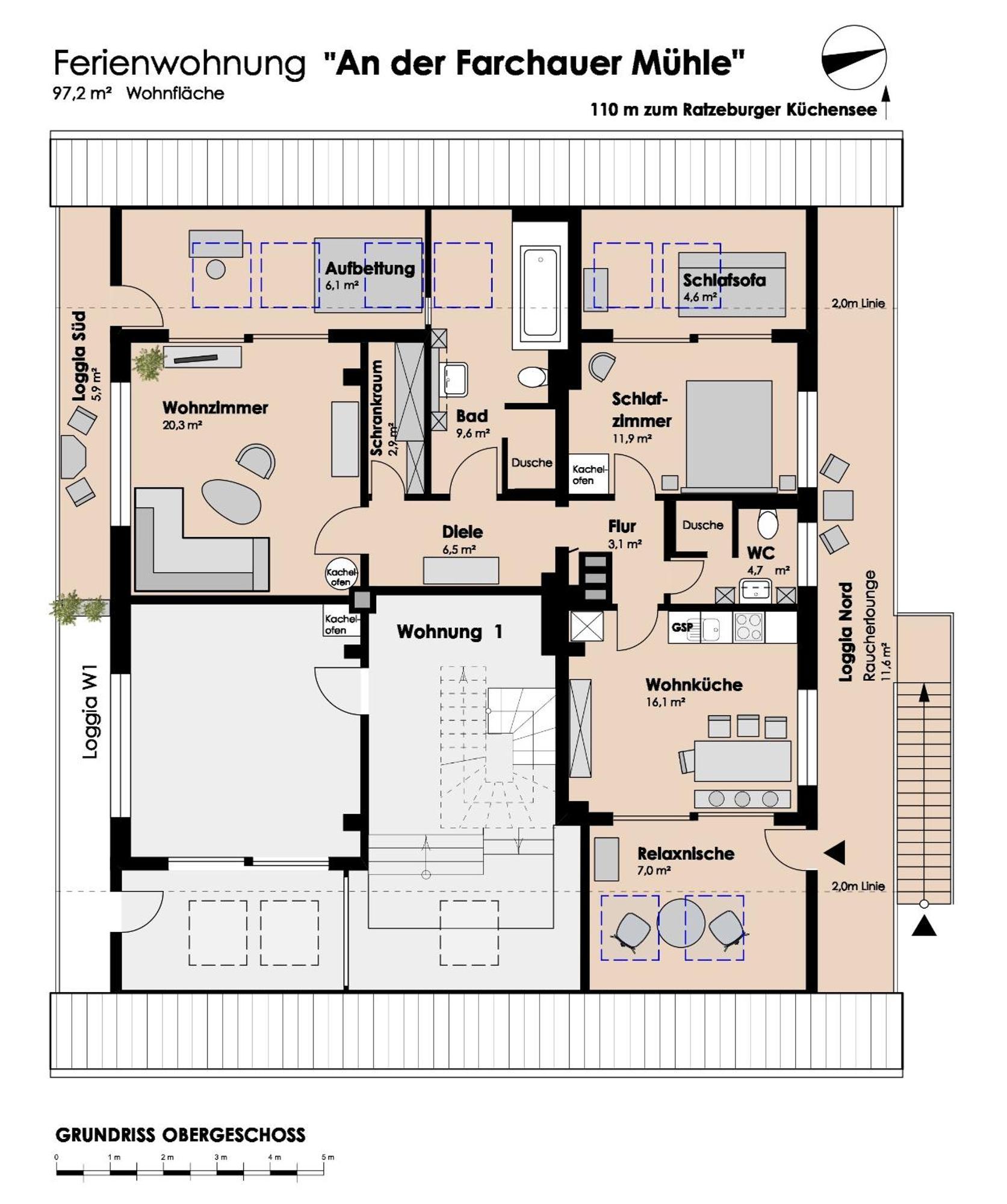Ferienwohnung An Der Farchauer Muehle Schmilau Zewnętrze zdjęcie